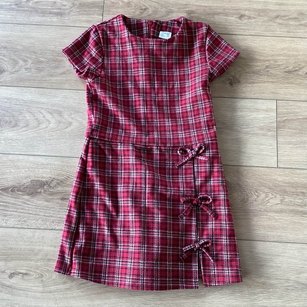 Zara Kids burgundy one piece skort.